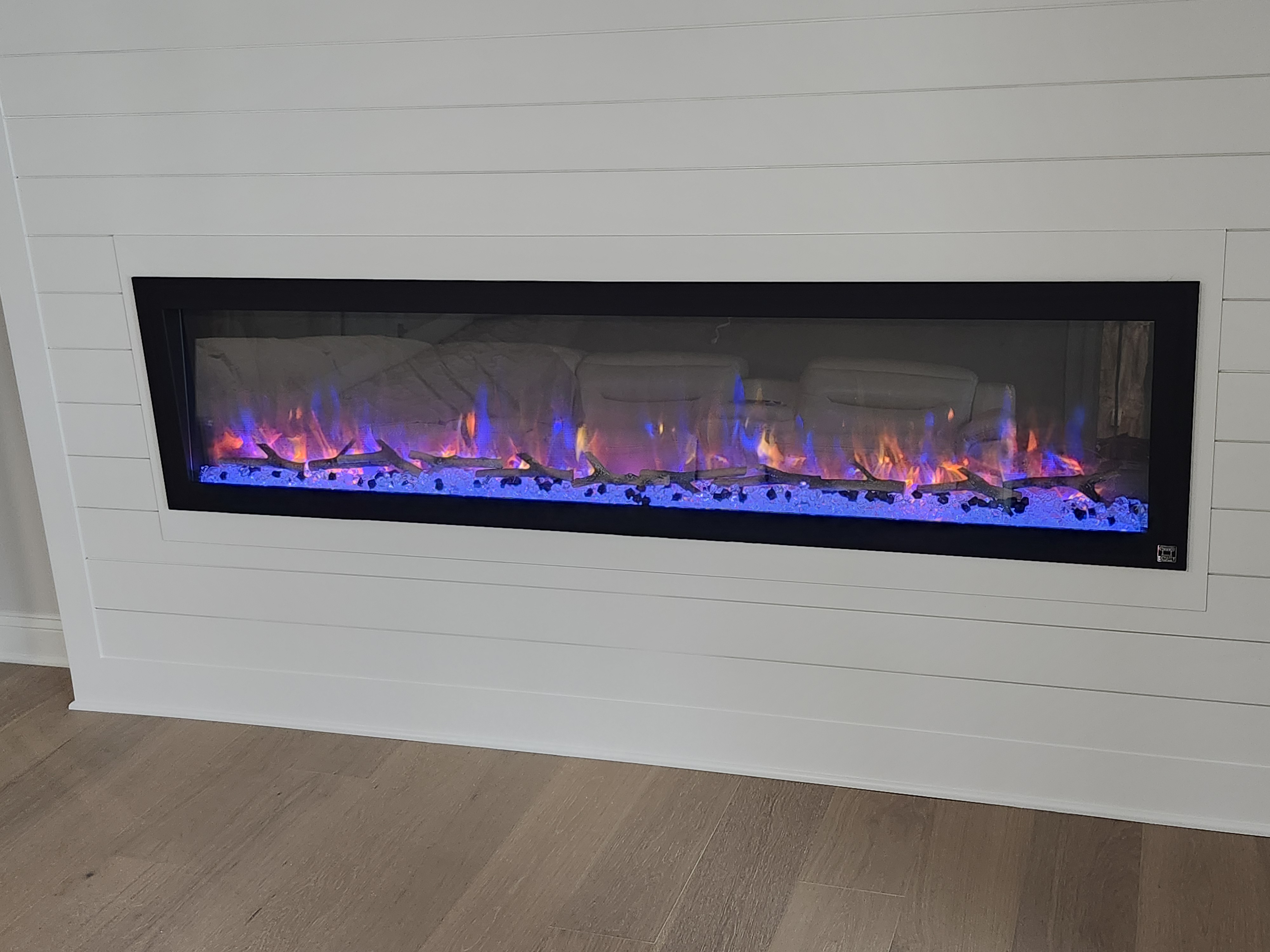 Electric Fireplace Installation
