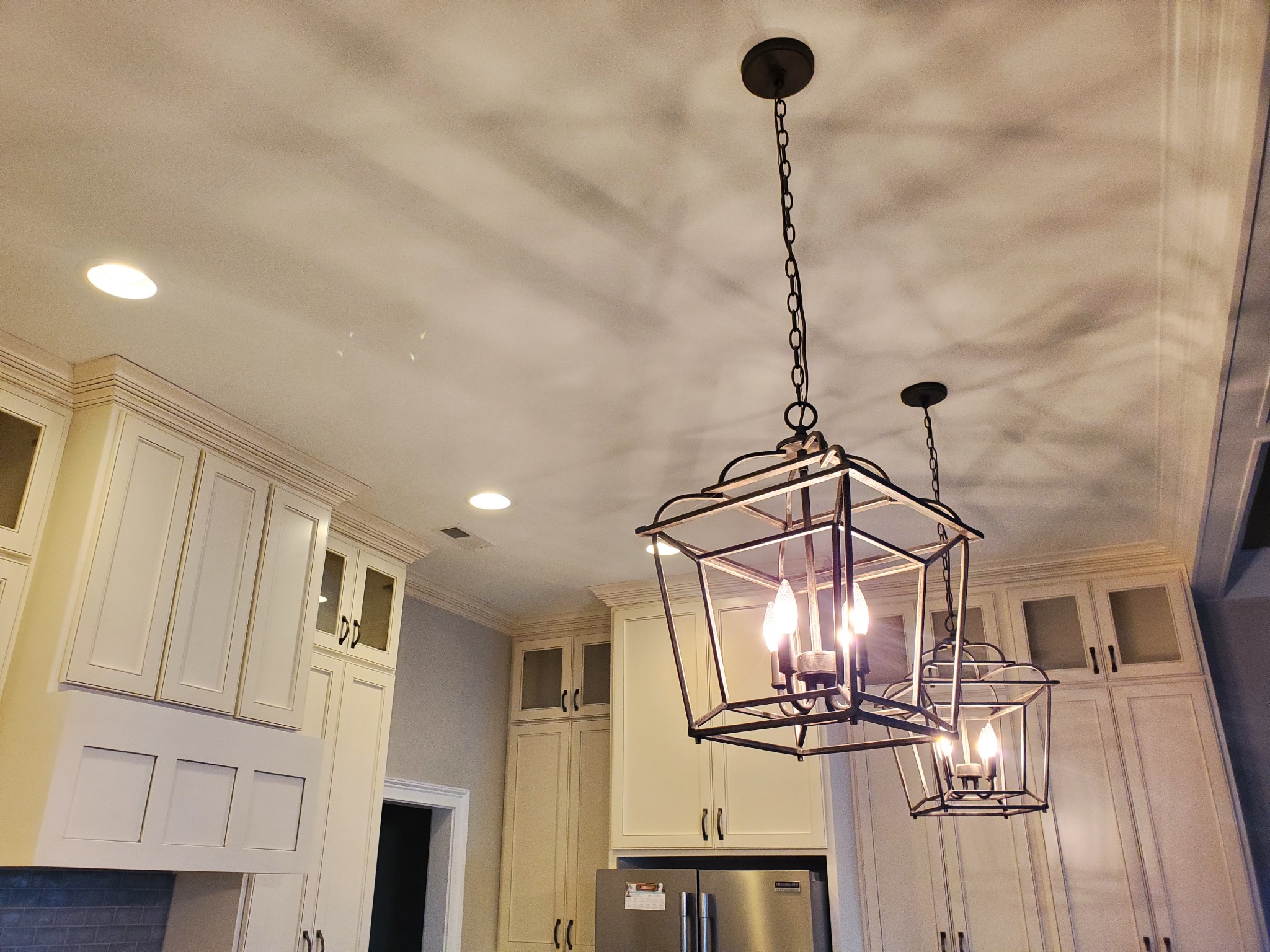 Large Chandelier Installation